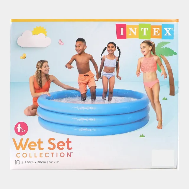 Kids 3-Ring Inflatable Family Paddling Pool