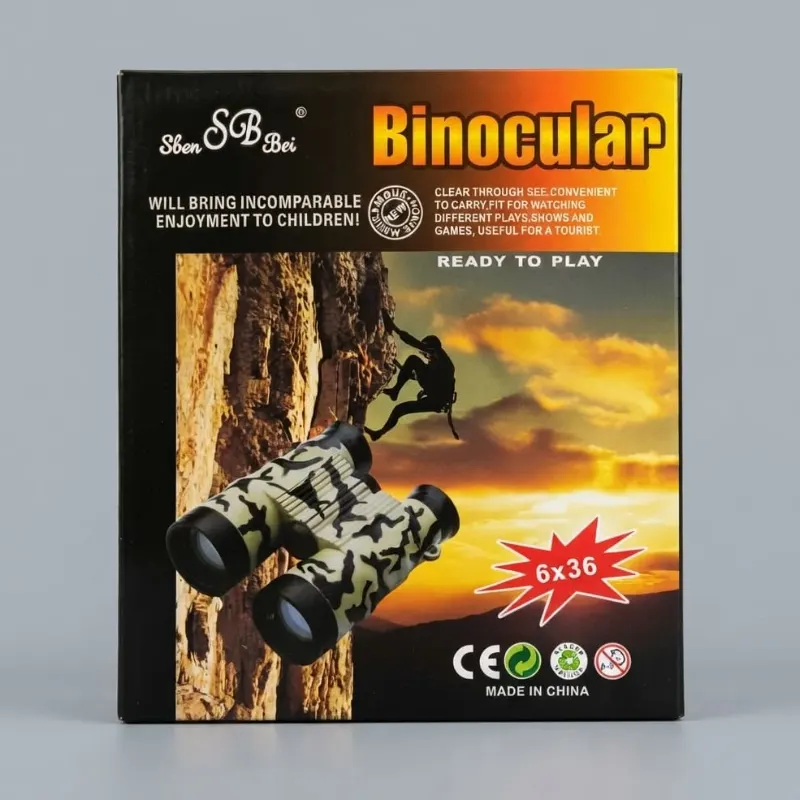 Children's 6x36 Exploration Binoculars & Mini Telescope