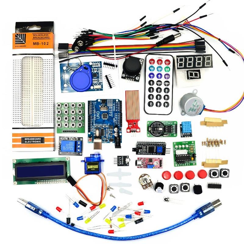 Arduino Uno Complete Starter Electronics & RFID Kit
