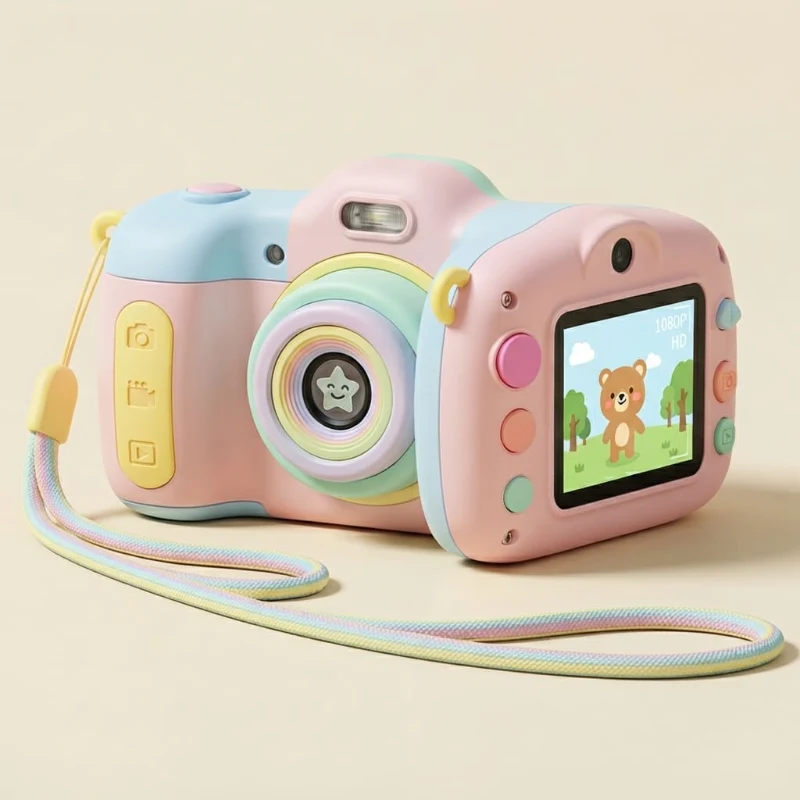 Kids 1080P HD Digital Camera for Photos & Videos