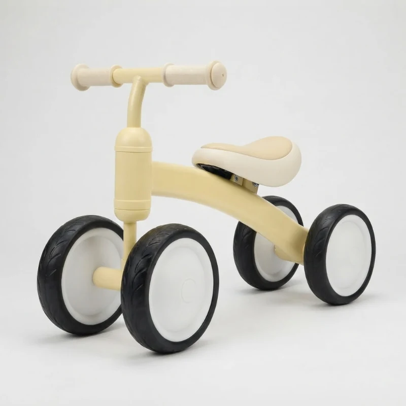 4-Wheel Baby Balance Bike for Toddlers