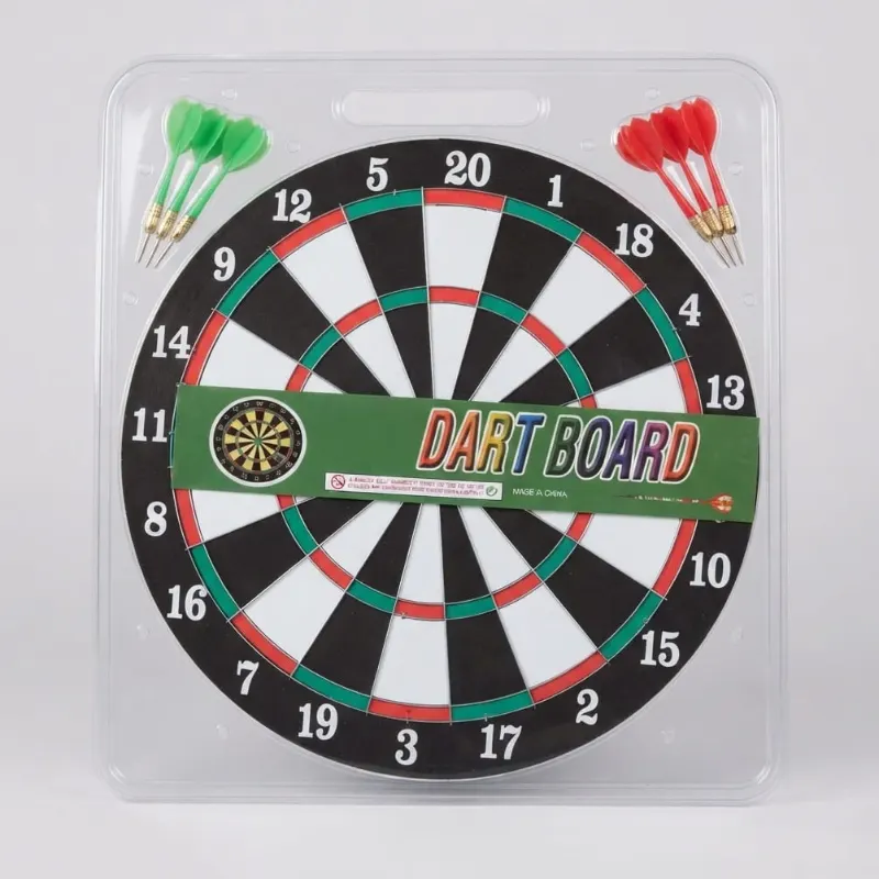 Safe Magnetic Dart Board Game Set with 6 Magnetic Darts