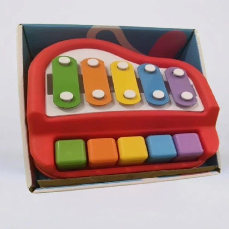 2 in 1 Piano Xylophone Musical Instruments Toy Set for Kids view 2