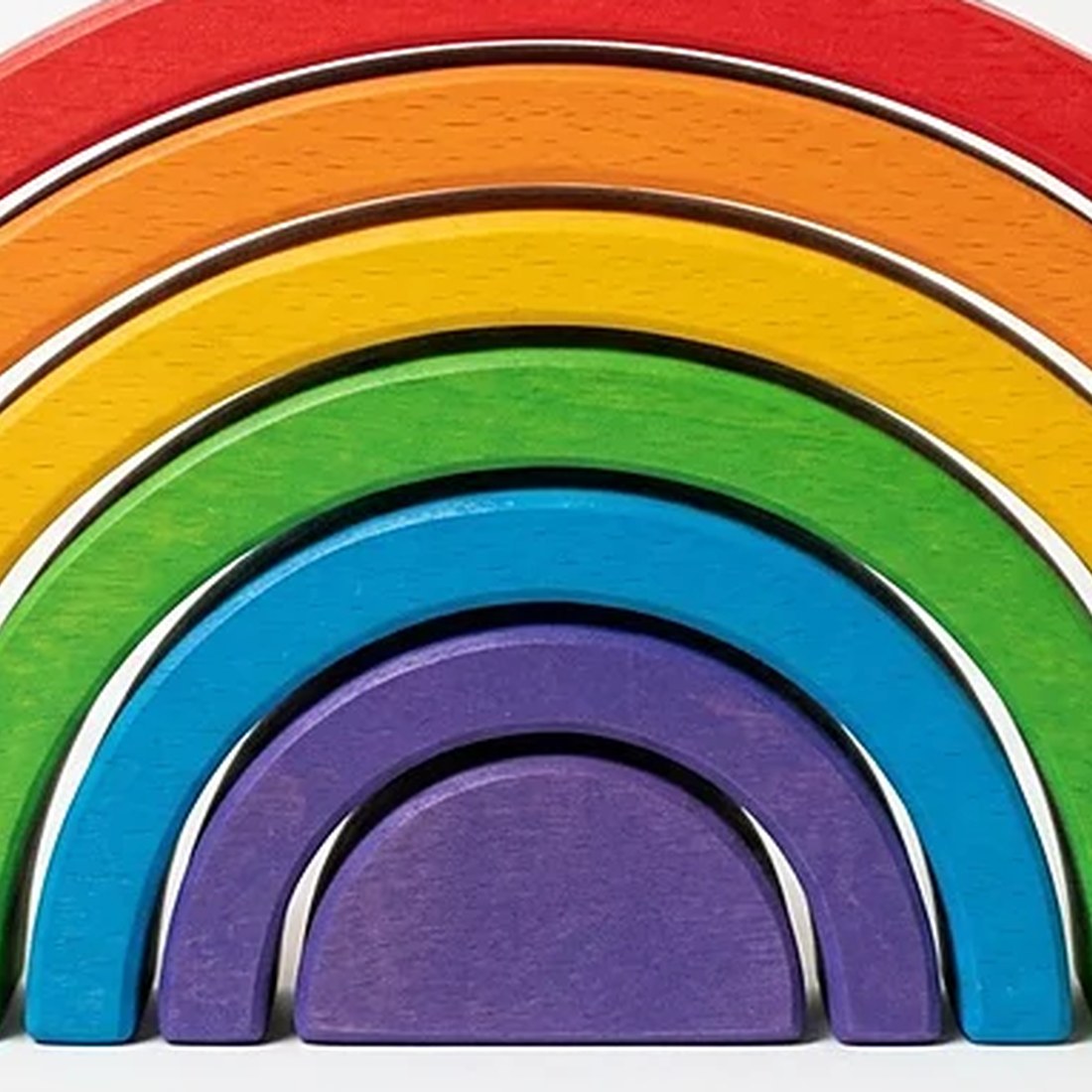 Wooden Rainbow Stacking Toy (1-3 Years)