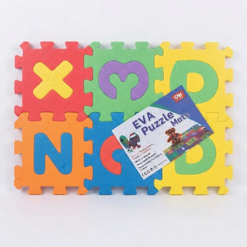 Multi-Color Cushioned EVA Foam Puzzle Play Mat