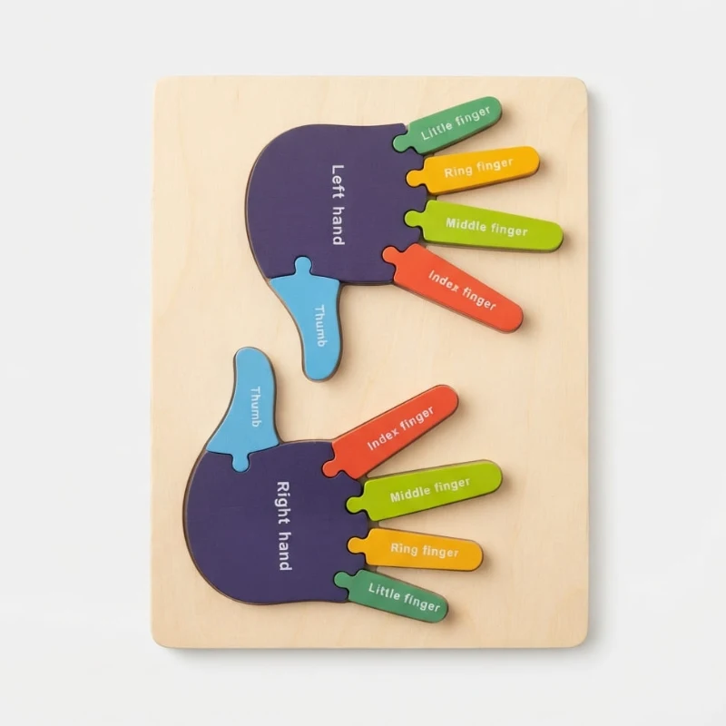 Sensory Hand & Foot Coordination Game Play Mat Puzzle for Kids