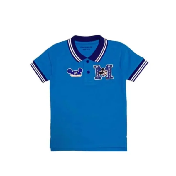 M For Mickey Polo Shirt - Blue