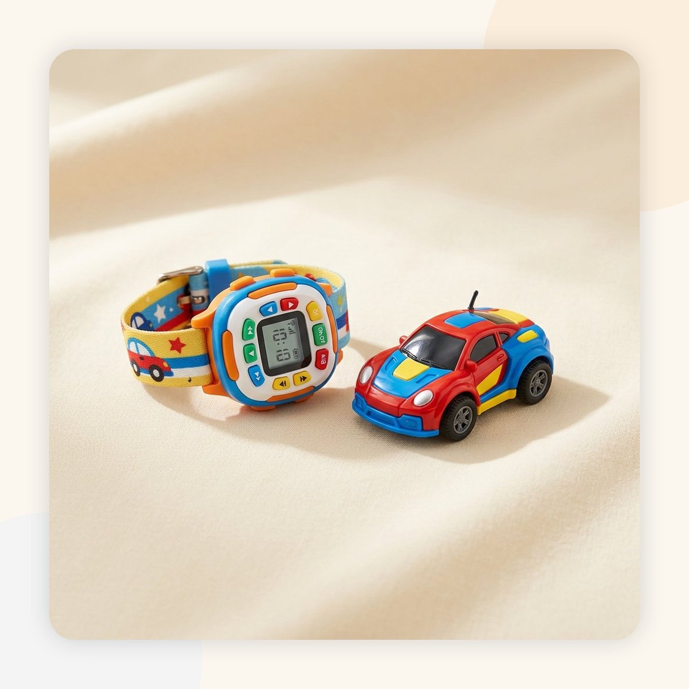 Watch Remote Control Mini Car Toy main product photo - KidsTown Pakistan