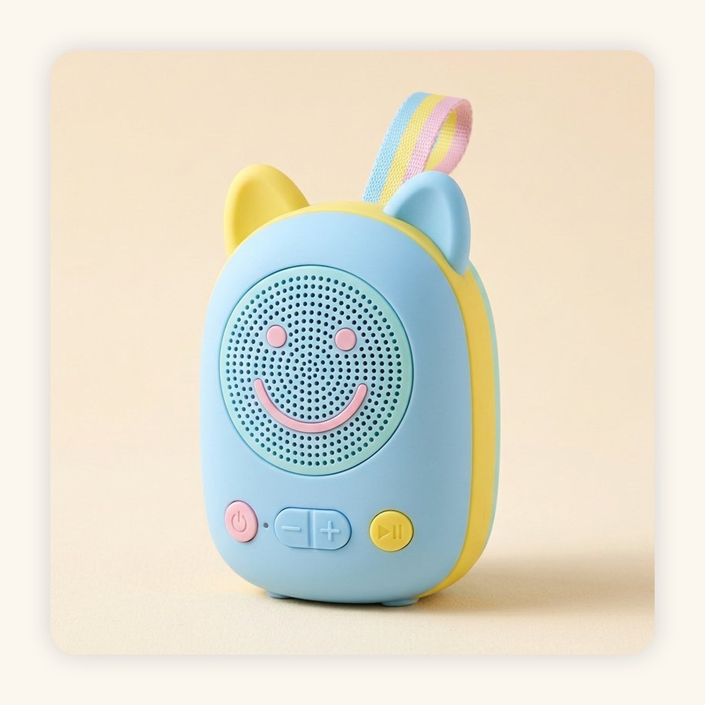 Cute Portable Bluetooth Speaker for Kids close-up product photo - KidsTown Pakistan