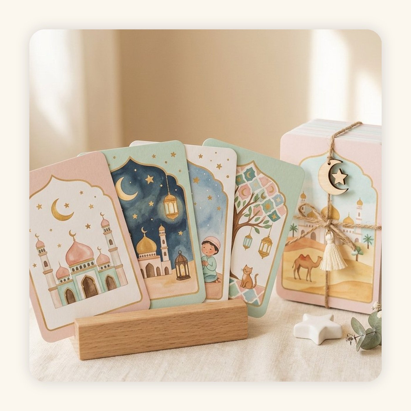 Islamic Story Cards for Kids close-up product photo - KidsTown Pakistan