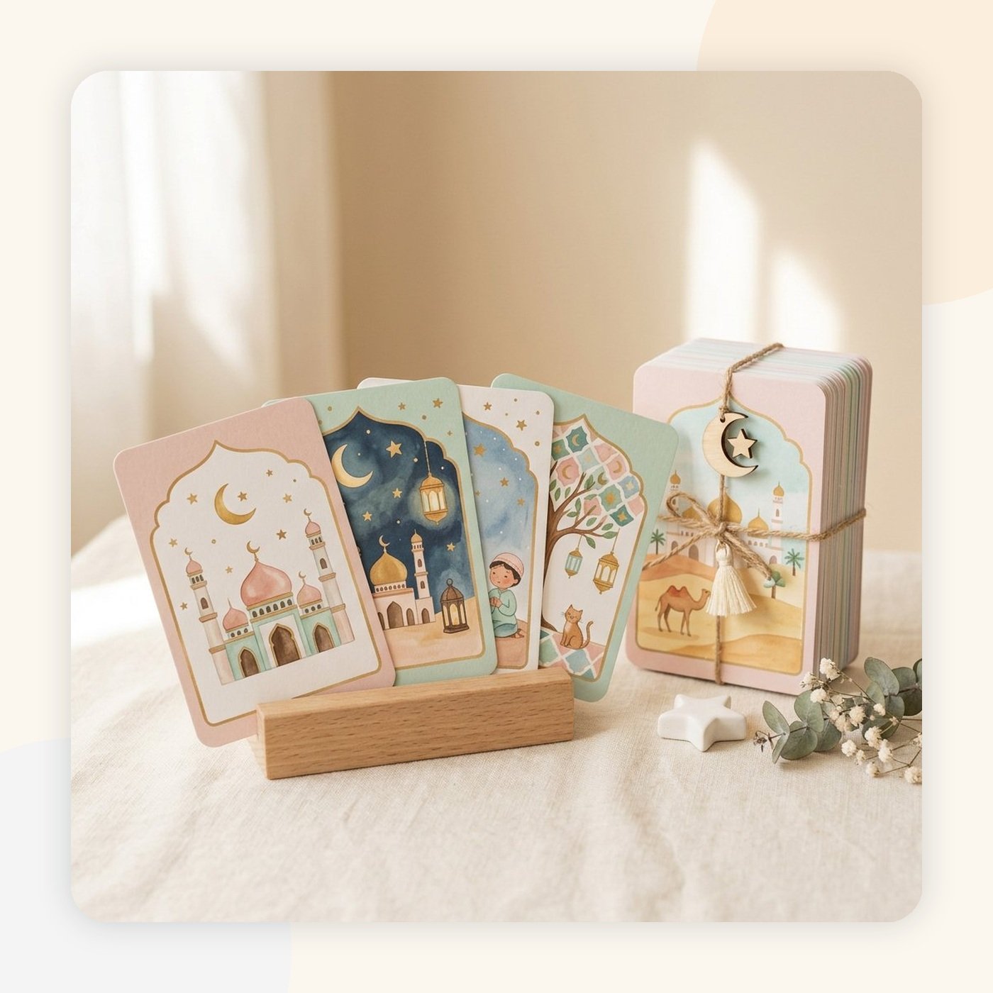 Islamic Story Cards for Kids main product photo - KidsTown Pakistan