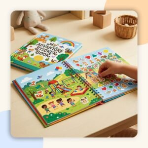 Reusable Sticker Activity Book for Kids main product photo - KidsTown Pakistan
