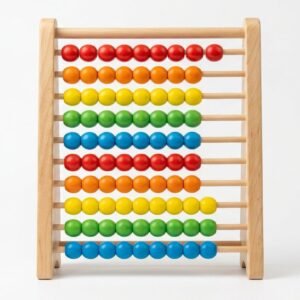 Wooden Rainbow Abacus Counting Frame (Ages 3-6) — Montessori Math Toy