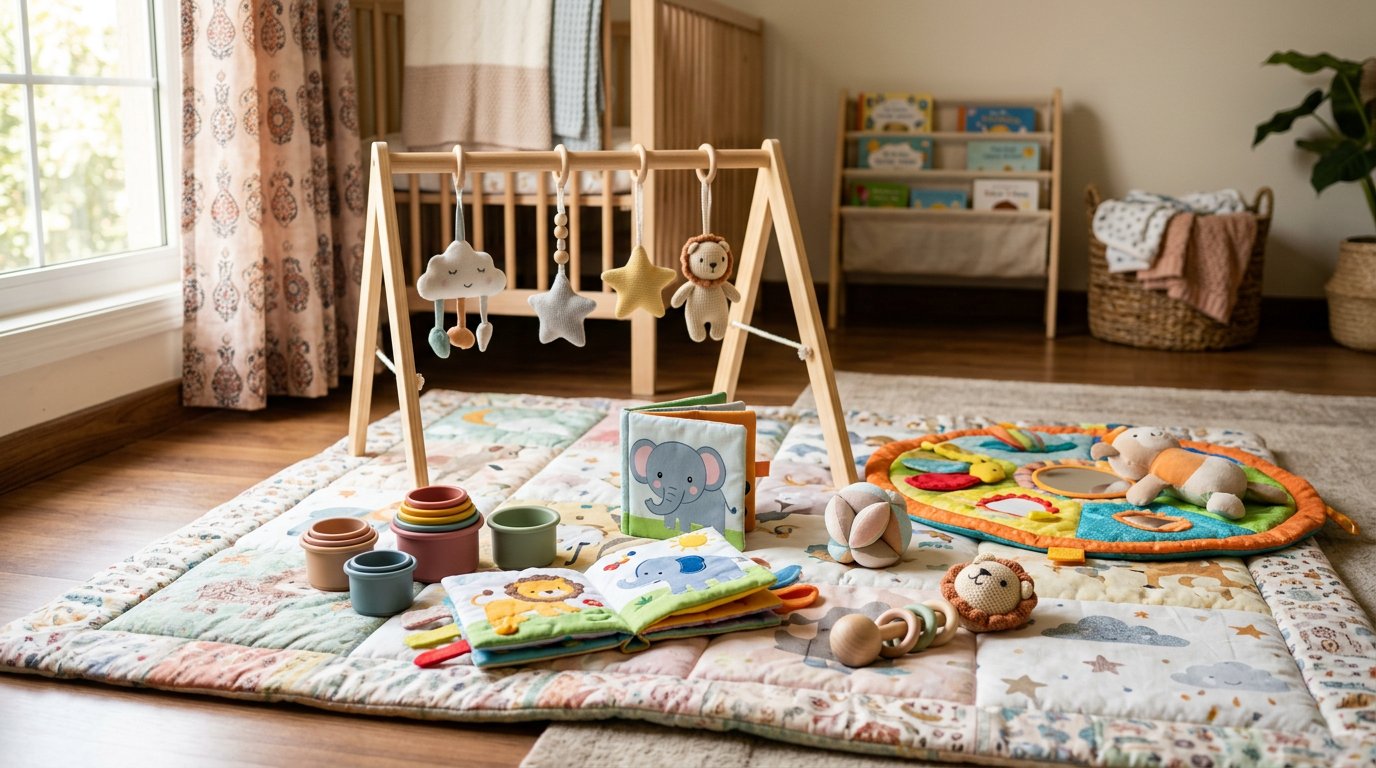 Baby Toys for 6–12 Months & 1 Year Olds in Pakistan: Safe First Toys Guide - KidsTown Pakistan