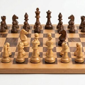 Premium Kids Wooden Chess Set - Strategy Learning Game product image - KidsTown Pakistan