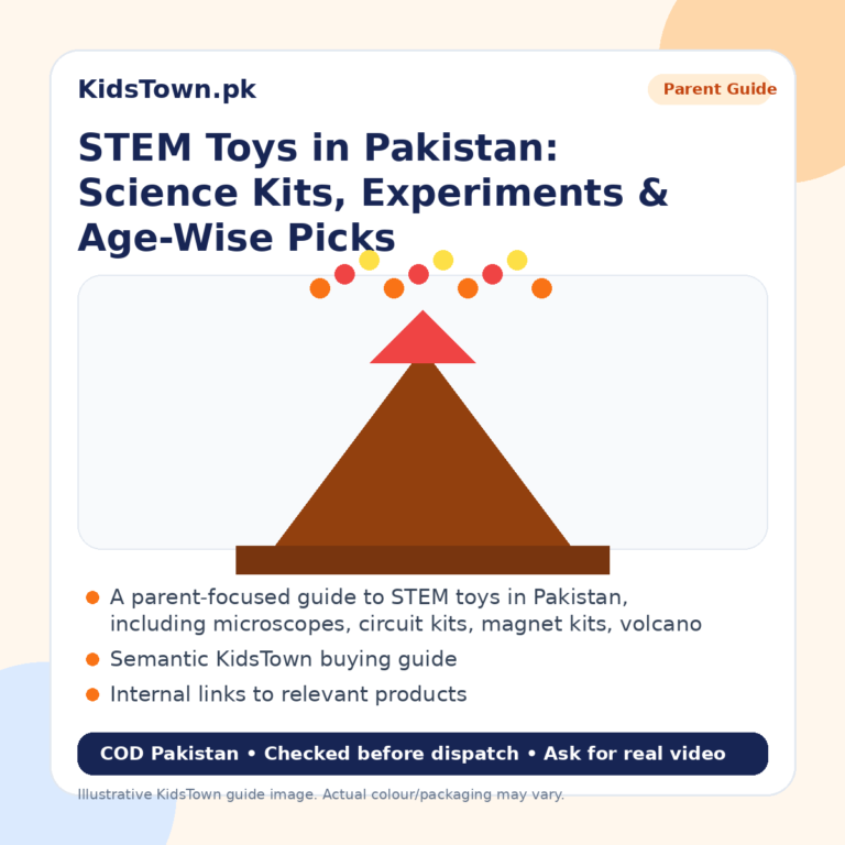 STEM Toys in Pakistan: Science Kits, Experiments & Age-Wise Picks - KidsTown Pakistan