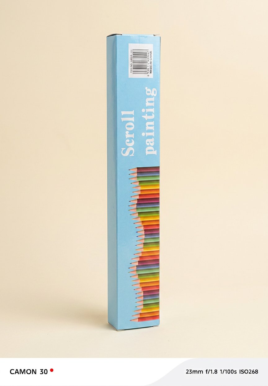 Scroll Painting Coloured Pencils Set