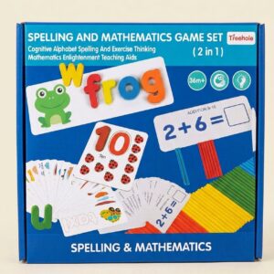 Spelling & Mathematics 2-in-1 Game Set (Age 3+)
