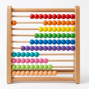 10 Columns Wooden Calculating Abacus Frame – School Essential for Kids Pakistan – KidsTown.pk Pakistan