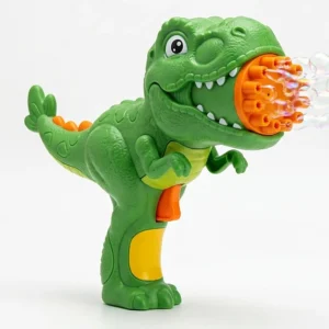 10 Holes Dinosaur Colorful Bubble Gun – Outdoor Play Toy for Kids – KidsTown.pk Pakistan