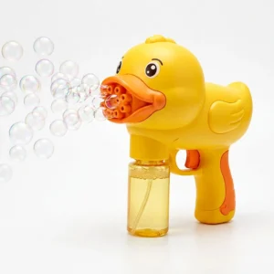 10 Holes Duck Style Colorful Bubble Gun – Outdoor Play Toy for Kids – KidsTown.pk Pakistan
