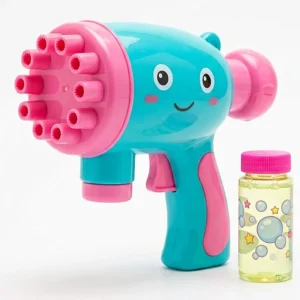 10 Holes Mini Cartoon Colorful Bubble Gun – Art & Craft Toy for Kids – KidsTown.pk Pakistan