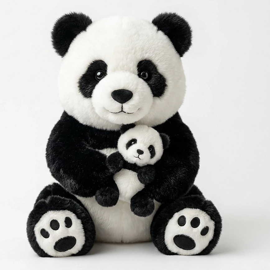 10* Inches Premium Panda With Baby Stuff Toy – Baby Toy & Essential Pakistan – KidsTown.pk Pakistan