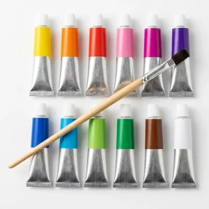 12 Oil Colors Tubes With Brush – Learning Toy for Kids Pakistan – KidsTown.pk Pakistan