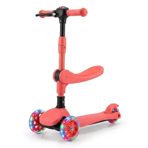 2-in-1 Kids Ride-On Scooter with Lights & Music – Outdoor Play Toy for Kids – KidsTown.pk Pakistan