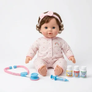 20 inch Interactive Baby Doll with Music & Doctor Playset – KidsTown.pk Pakistan
