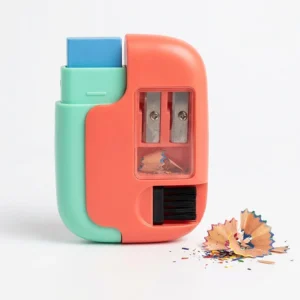 3 in 1 Eraser, Sharpener with Cleaner – School Essential for Kids Pakistan – KidsTown.pk Pakistan