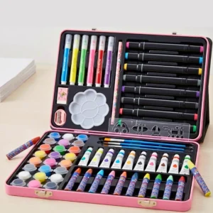 65 Pcs Art & Coloring Kit for Kids — Complete Drawing Gift Set – KidsTown.pk Pakistan