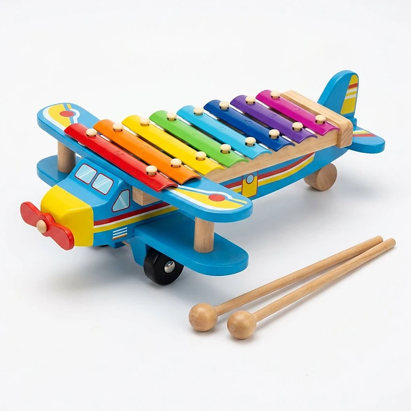 wooden xylophone musical instrument toy for kids pakistan