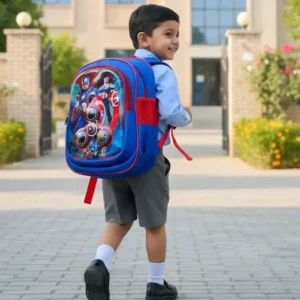 Captain America School Bag (4 Pockets) — Kids Character Backpack – KidsTown.pk Pakistan
