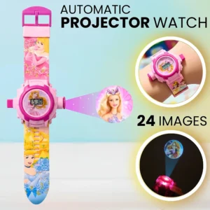Cartoon Projector Watch for Kids — 24 Images Digital Toy Watch – KidsTown.pk Pakistan