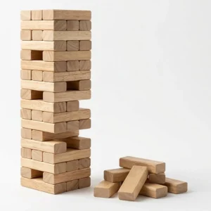 Classic Wooden Jenga Stacking Game – KidsTown.pk Pakistan