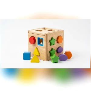 Early Learning Centre Wooden Shape Sorter – Wooden Educational Toy Pakistan – KidsTown.pk Pakistan