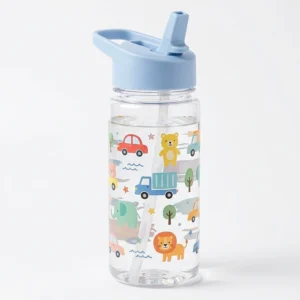 Kids Water Bottle with Straw 500ml – KidsTown.pk Pakistan