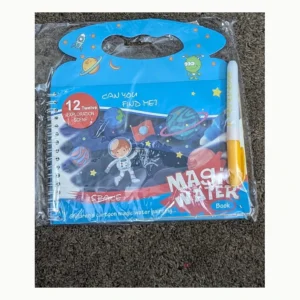 Magic Water Coloring Book — Space Adventure (Reusable, No Mess) – KidsTown.pk Pakistan