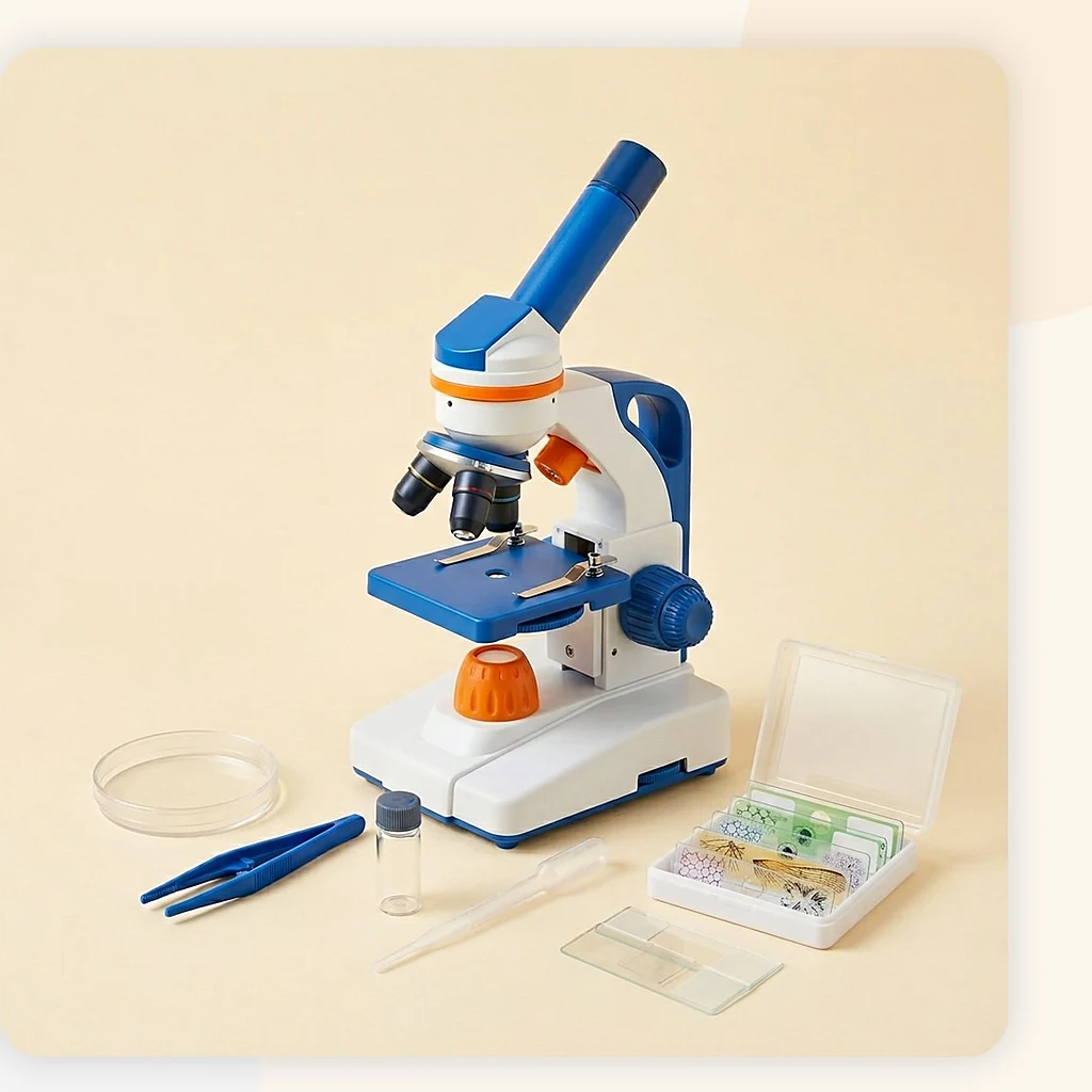 mini microscope science kit for 9-12 year olds in Pakistan
