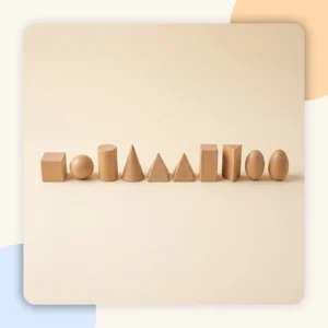Montessori Geometric Solids Set – KidsTown.pk Pakistan