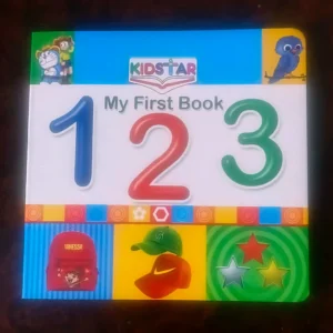 My First 123 Board Book (KIDSTAR) – Numbers Learning Book for Babies & Toddlers – KidsTown.pk Pakistan