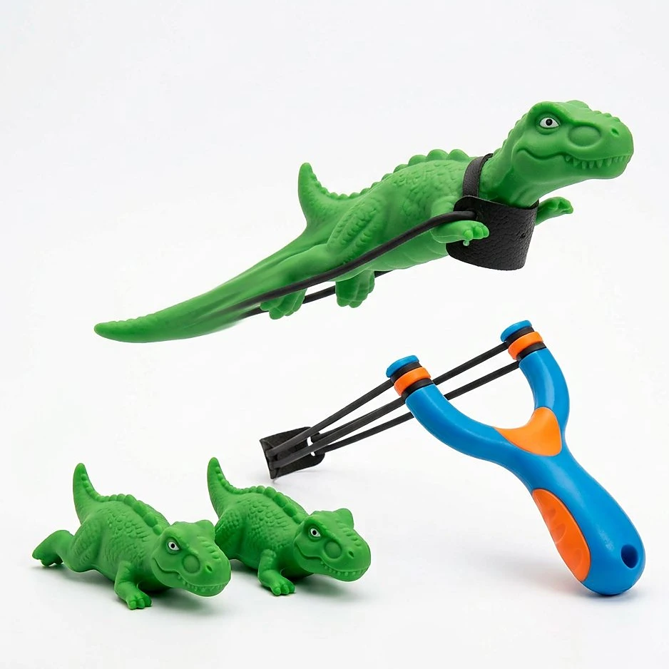 Rubber Dinosaur Slingshot - – Learning Toy for Kids Pakistan – KidsTown.pk Pakistan
