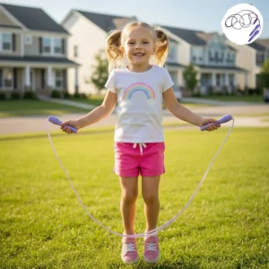 Silicone Skipping Rope for Kids — Adjustable Jump Rope for Outdoor Play – KidsTown.pk Pakistan