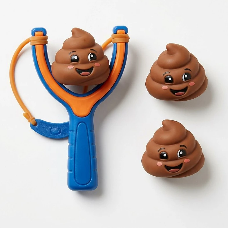 Smiley Poop Slingshot - – Learning Toy for Kids Pakistan – KidsTown.pk Pakistan