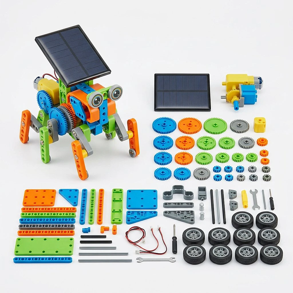 Solar Robot 12-in-1 STEM Construction Kit – KidsTown.pk Pakistan