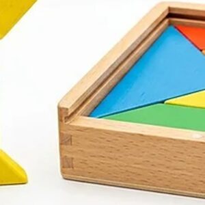 Wooden Tangram Puzzle Set