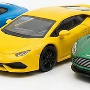 Diecast Metal Sports Car Set