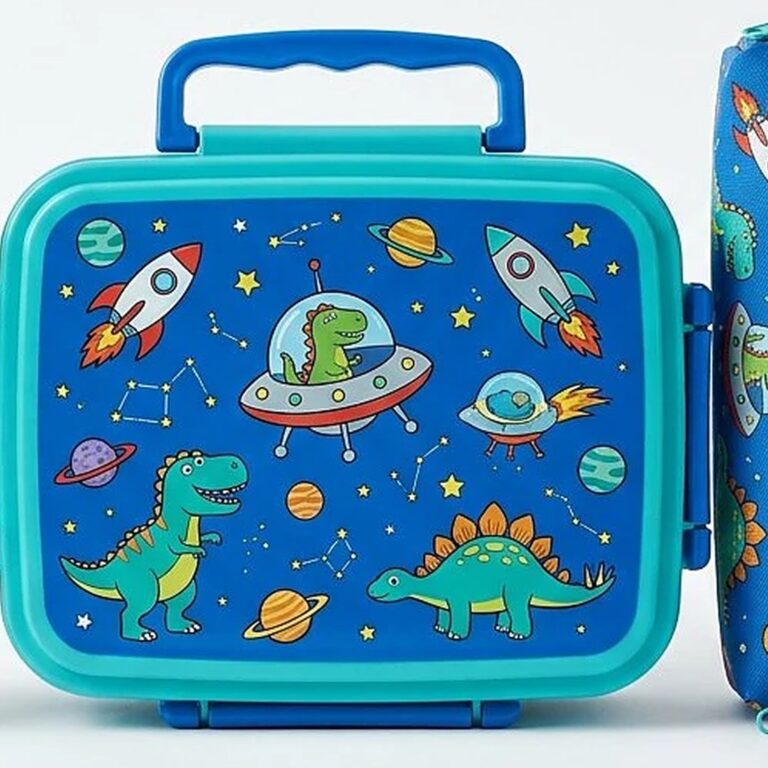 Back to School Complete Combo – Water Bottle, Bento Box & Stationery Set