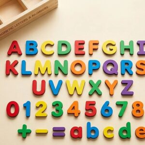 Magnetic Letters and Numbers Learning Set